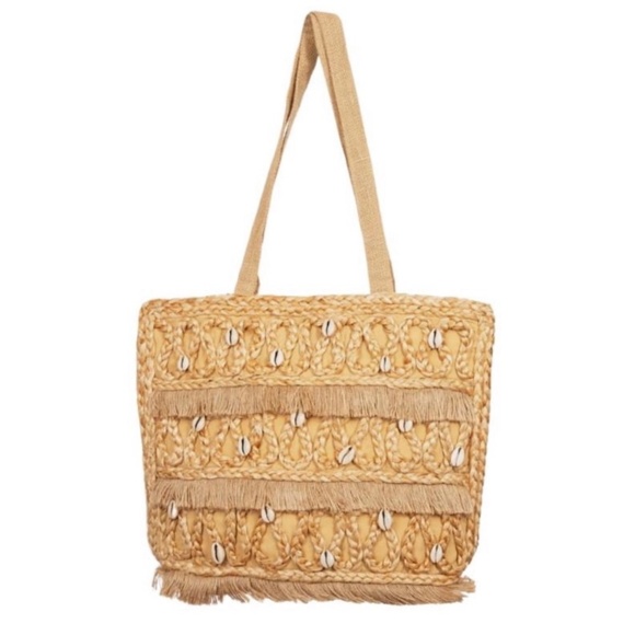 π ISLA Jute Handmade Seashell Tote by Salt + Umber πHost Pick!π - Picture 7 of 9